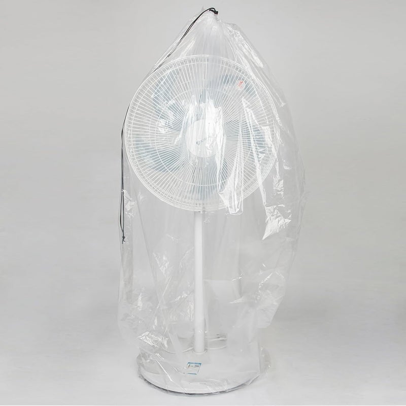 HFKPJRT 40 x 60 Inches Extra Large Clear Drawstring Plastic Storage Bags, Gaint 4.7 Mil Luggage Storage Bags for Suitcase, Stroller, Chair, Kids Bike, Blanket, Plush Toys, Reusable Dust Covers 2Pcs - Image 5